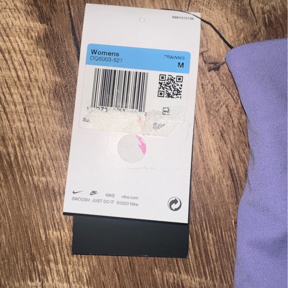 Nike Zenvy Women's Gentle-Support High-Waisted 8" Biker Shorts - Picture 4 of 4